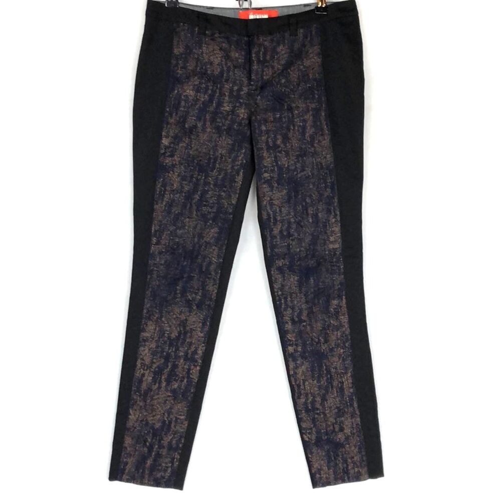Anthropologie Pants Cartonnier Jacquard Ankle Skinny Size 2